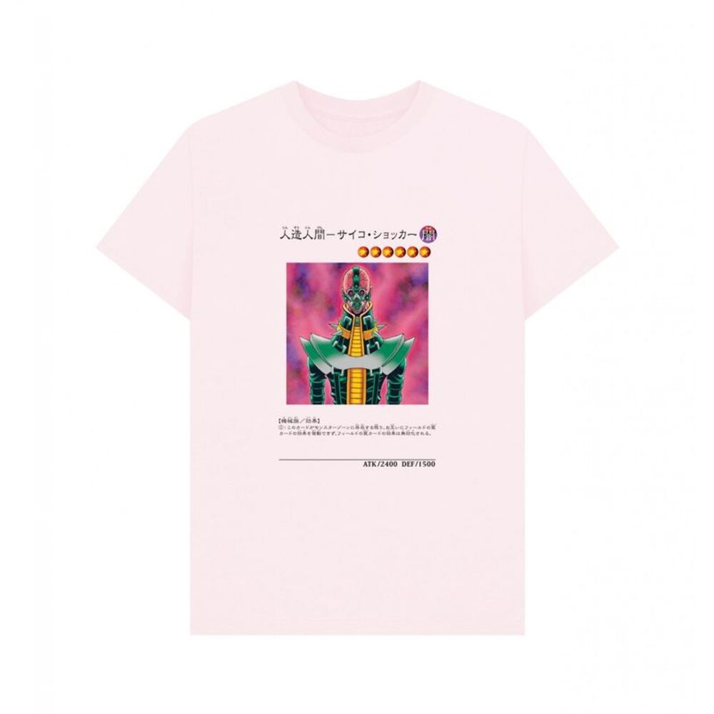 Yu-Gi-Oh! Unisex Adult Jinzo T-Shirt / Pink